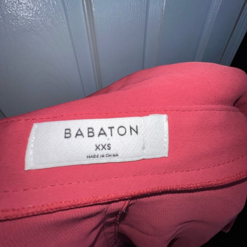 Aritzia Babaton Women’s XXS Martin Asymmetrical Crepe Long Sleeve Blouse Top 2XS - Picture 9 of 16